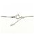 Autre Marque Collana con Diamanti Pt900 Pt850 Argento - vista 5