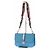 Valentino Garavani Borsa "Glam Lock" blu in pelle - vista 5