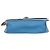 Valentino Garavani Borsa "Glam Lock" blu in pelle - vista 7
