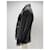 Sandro Schwarze Lederjacke mit Fransen - Ansicht 4