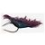 Autre Marque Fascinator con piume di pavone viola Porpora - vista 3