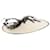 Autre Marque Fascinator in pizzo e piume crema e nero Crudo
