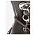 Chanel Bolsa mini Classic Single Flap vintage 1996 em pele de cordeiro preta Preto - vista 10
