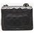 Chanel Bolsa mini Classic Single Flap vintage 1996 em pele de cordeiro preta Preto - vista 2