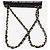 Chanel Bolsa mini Classic Single Flap vintage 1996 em pele de cordeiro preta Preto - vista 5