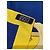 Hermès Couronnes Foulard Seta - Giallo e Blu Navy - vista 5