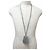 Hermès Collana charm clochette Hermes Vintage Leather Margiela Era Marrone - vista 2