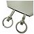 Hermès Collana charm clochette Hermes Vintage Leather Margiela Era Marrone - vista 5