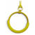 Hermès Collier Loop Grand HERMES Jaune  - vue 5