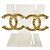 Orecchini Chanel B24V ABB375 Coco Mark Tweed Incisi D'oro