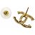 Orecchini Chanel B24V ABB375 Coco Mark Tweed Incisi D'oro - vista 6