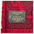 Sciarpa Louis Vuitton Logo Mania Rosso - vista 6