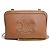 Céline Borsa a tracolla con catena Celine in pelle di vitello liscia Cuile Triomphe Marrone