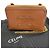 Céline Borsa a tracolla con catena Celine in pelle di vitello liscia Cuile Triomphe Marrone - vista 2