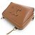 Céline Borsa a tracolla con catena Celine in pelle di vitello liscia Cuile Triomphe Marrone - vista 4