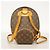 Zaino Louis Vuitton Monogram Ellipse Sac Add Marrone - vista 12