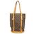 Borsa Tote Louis Vuitton Monogram Bucket GM M42236 Marrone