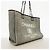 Chanel Deauville Canvas Chain Tote Bag Braun Schwarz - Ansicht 2