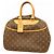 Borsa Louis Vuitton Monogram Deauville Marrone