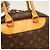 Borsa Louis Vuitton Monogram Deauville Marrone - vista 10