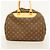 Borsa Louis Vuitton Monogram Deauville Marrone - vista 12