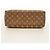 Borsa Louis Vuitton Monogram Deauville Marrone - vista 3