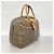 Borsa Louis Vuitton Monogram Deauville Marrone - vista 2
