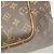Borsa Louis Vuitton Monogram Deauville Marrone - vista 7