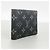 Portafoglio Slender Louis Vuitton Monogram Eclipse Nero - vista 2