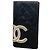 Cartera larga de cordero Cambon Chanel Negro Blanco
