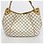 Borsa a Spalla Louis Vuitton Damier Azur Galliera PM Bianco - vista 11