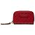 Portafoglio con zip Microguccissima rosso Gucci
