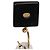 Orecchini Chanel Black CC placcati oro in resina e perle sintetiche Dice Drop Push Back Nero - vista 3