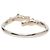 Bracciale Hermès Ravinet d Enfert Doppia Testa di Cavallo in Argento Placcato Palladio - vista 3