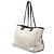 Chanel Deauville Tote aus Canvas Gray Small Braun Grau - Ansicht 2