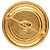 Spilla rotonda Chanel Gold Gold Plated 31 Rue Cambon D'oro - vista 2