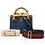Bolsa Gucci Diana em couro de vitelo Bamboo azul, tamanho pequeno Azul escuro - vista 8