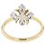 Tiffany & Co. Jean Schlumberger Diamant-Jubiläumsring Silber Golden - Ansicht 3