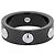 Louis Vuitton Petite Bague Crew Diamond Ring Schwarz - Ansicht 3