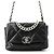 Borsa a Spalla con Catena Chanel CHANEL19 Nero