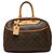 Borsa Louis Vuitton Monogram Deauville Marrone