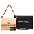 Borsa a tracolla Chanel Matelassé Coco Mark Chain Rosa Beige - vista 12