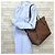 Borsa Tote Louis Vuitton Totally MM Damier Marrone - vista 2