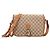 Borsa a tracolla Gucci Marrakech in tela GG Marrone Beige
