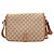 Borsa a tracolla Gucci Marrakech in tela GG Marrone Beige - vista 3