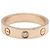 Anello Mini Love di Cartier in oro rosa 18K D'oro - vista 2