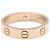 Anello Mini Love di Cartier in oro rosa 18K D'oro - vista 3