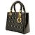 Borsa Christian Dior Lady Cannage in vernice Nero - vista 5