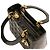 Borsa Christian Dior Lady Cannage in vernice Nero - vista 8