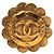 Spilla Vintage Chanel Coco Mark Logo Motivo Floreale D'oro